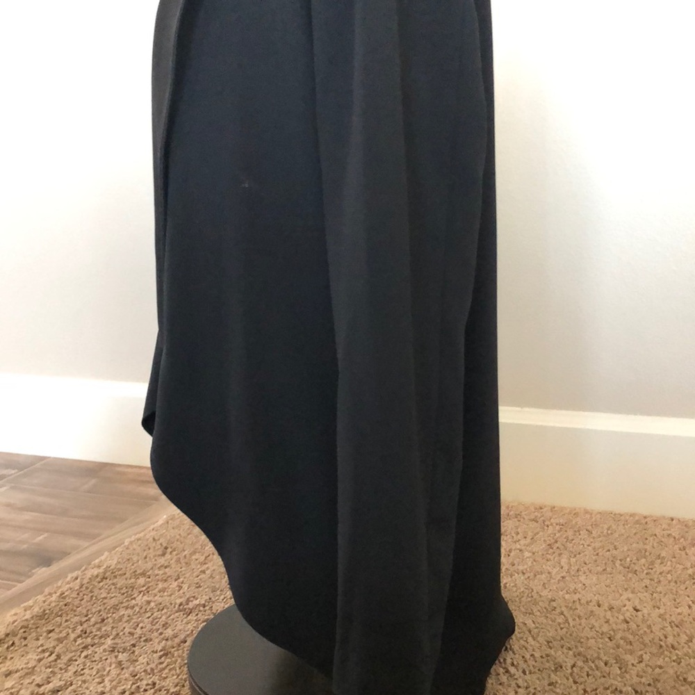 Tux Style Crepe Jacket With Satin Collar. Size Sm - image 5